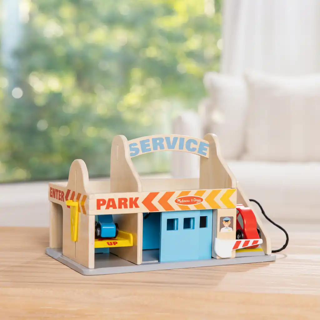 Amélioration de la motricité fine grâce aux éléments Interactif du garage.