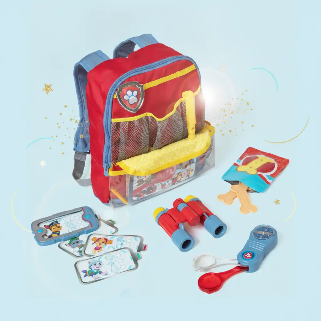 Pars en mission avec un sac rempli d'outils de secours.