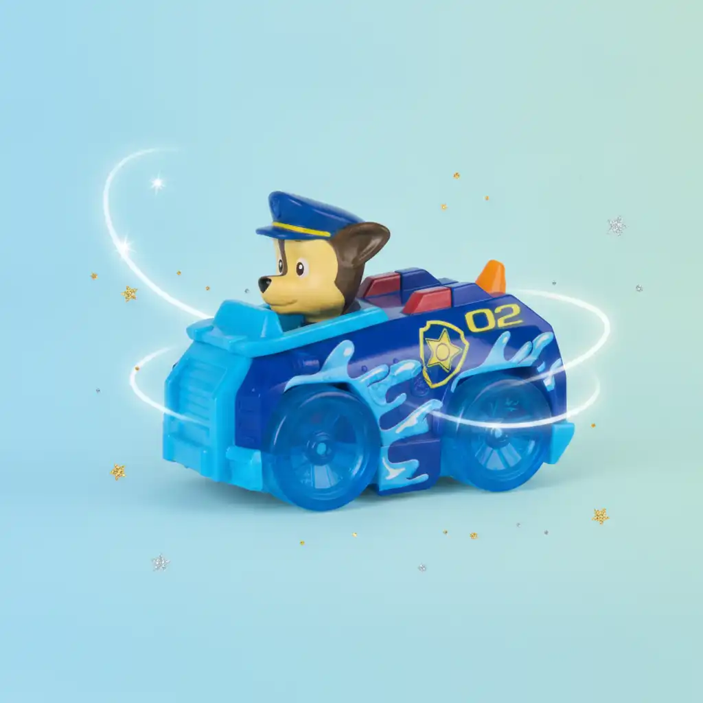 Petite voiture compacte idéale pour jouer partout en voyage.