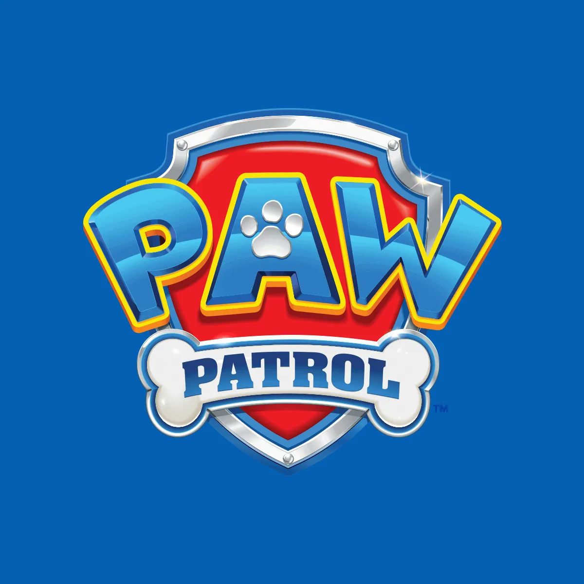 Logo officiel La Pat' Patrouille petit véhicule Pup Squad Marcus
