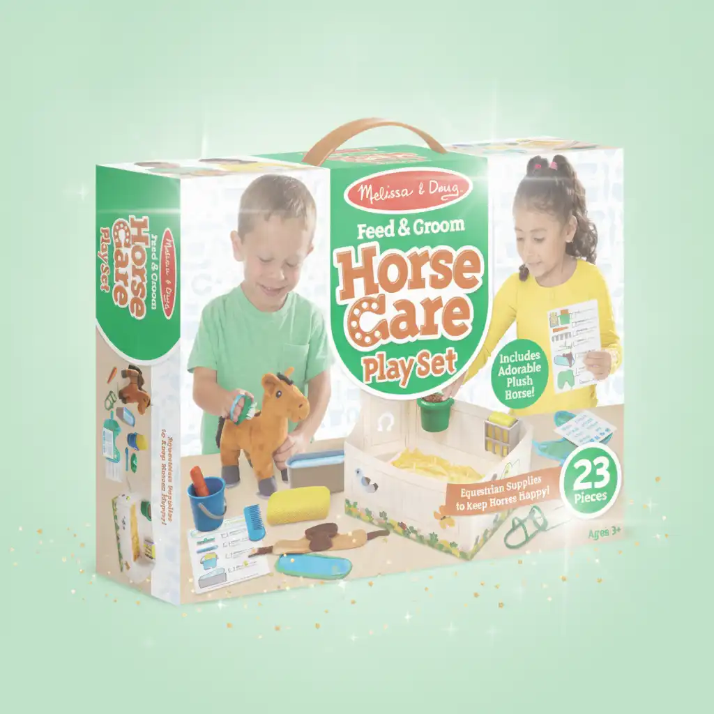 Créez vos propres histoires de l'ecurie de chevaux.