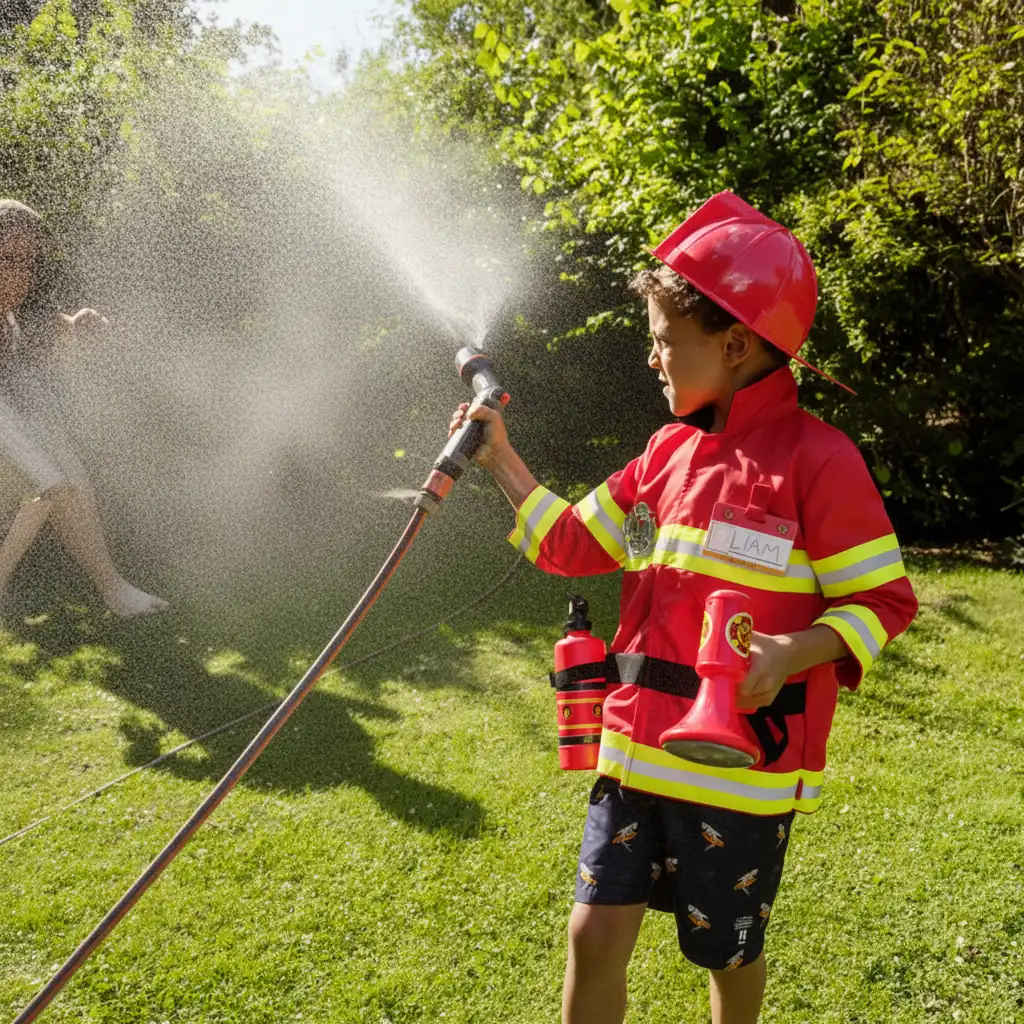 Finition et détails haut de gamme pour les petits pompiers véritables