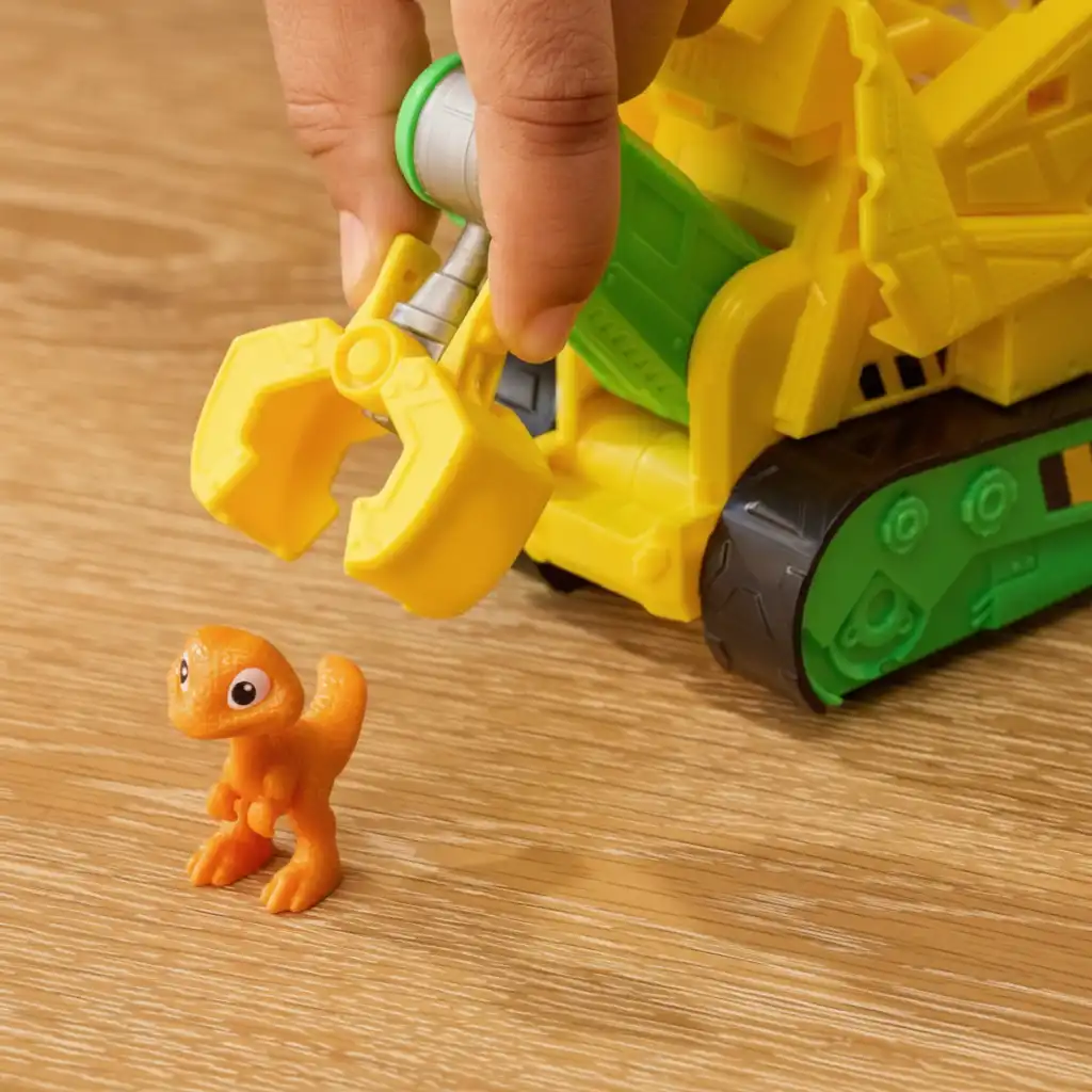 Fonctions mécaniques du bulldozer pour un divertissement Interactif sans piles.