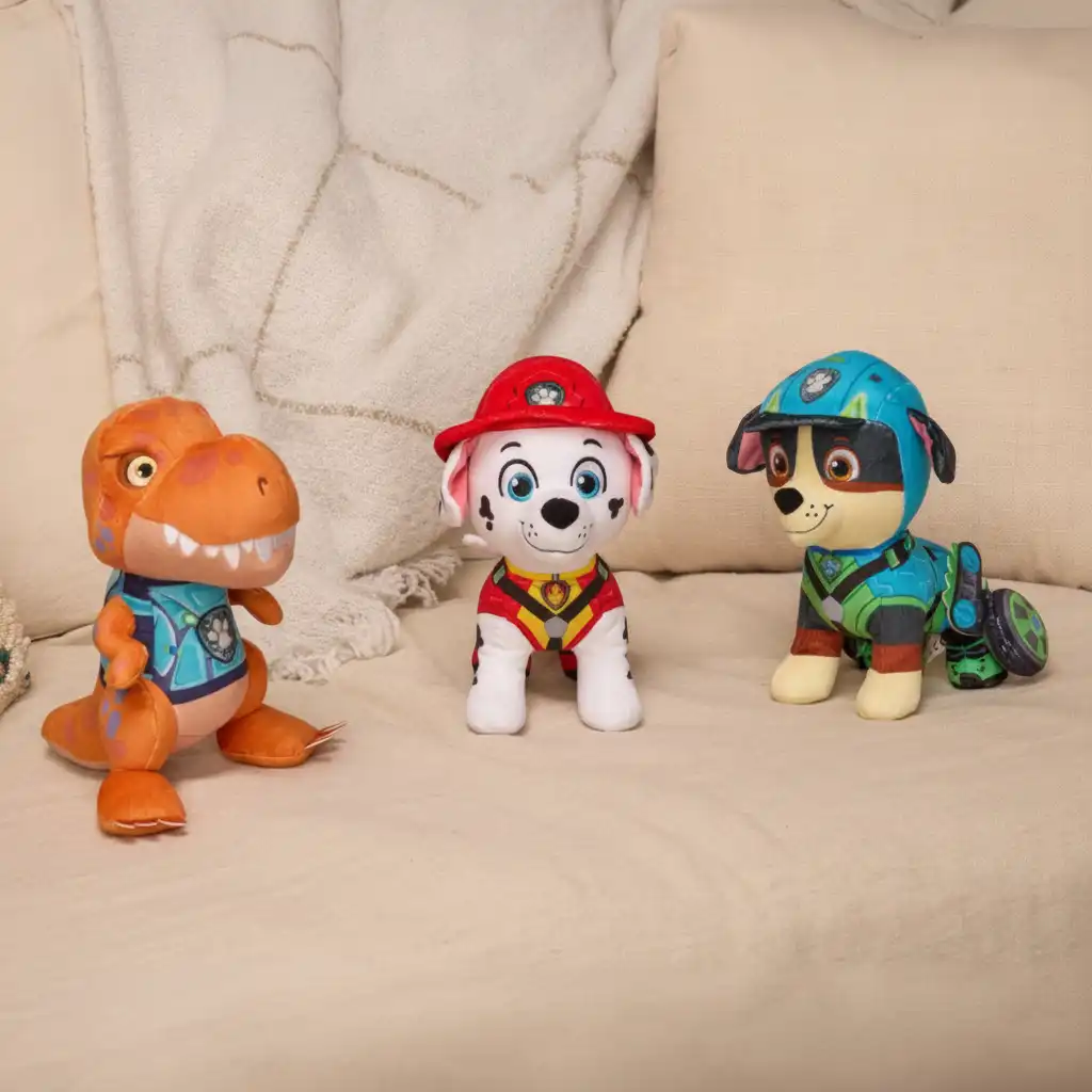 Un compagnon en peluche doux pour un endormissement paisible et un sentiment de sécurité.