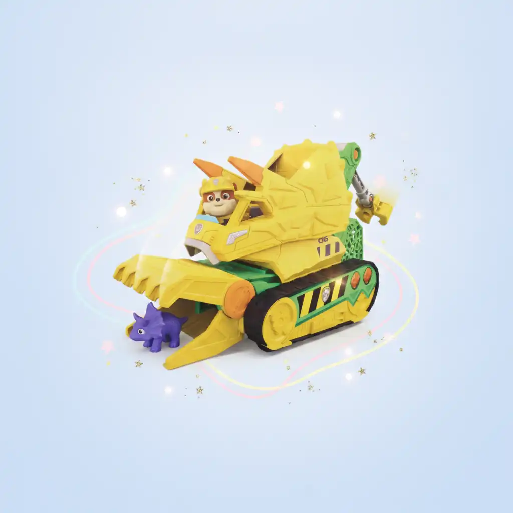Finition détaillée du bulldozer Ruben pour une expérience de jeu maximale.