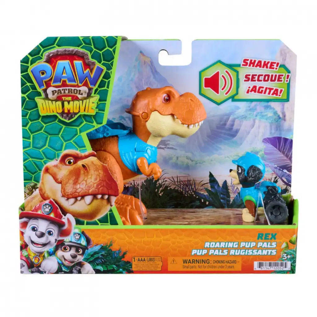 Traitement détaillé du dinosaure Interactif avec des sons authentiques.