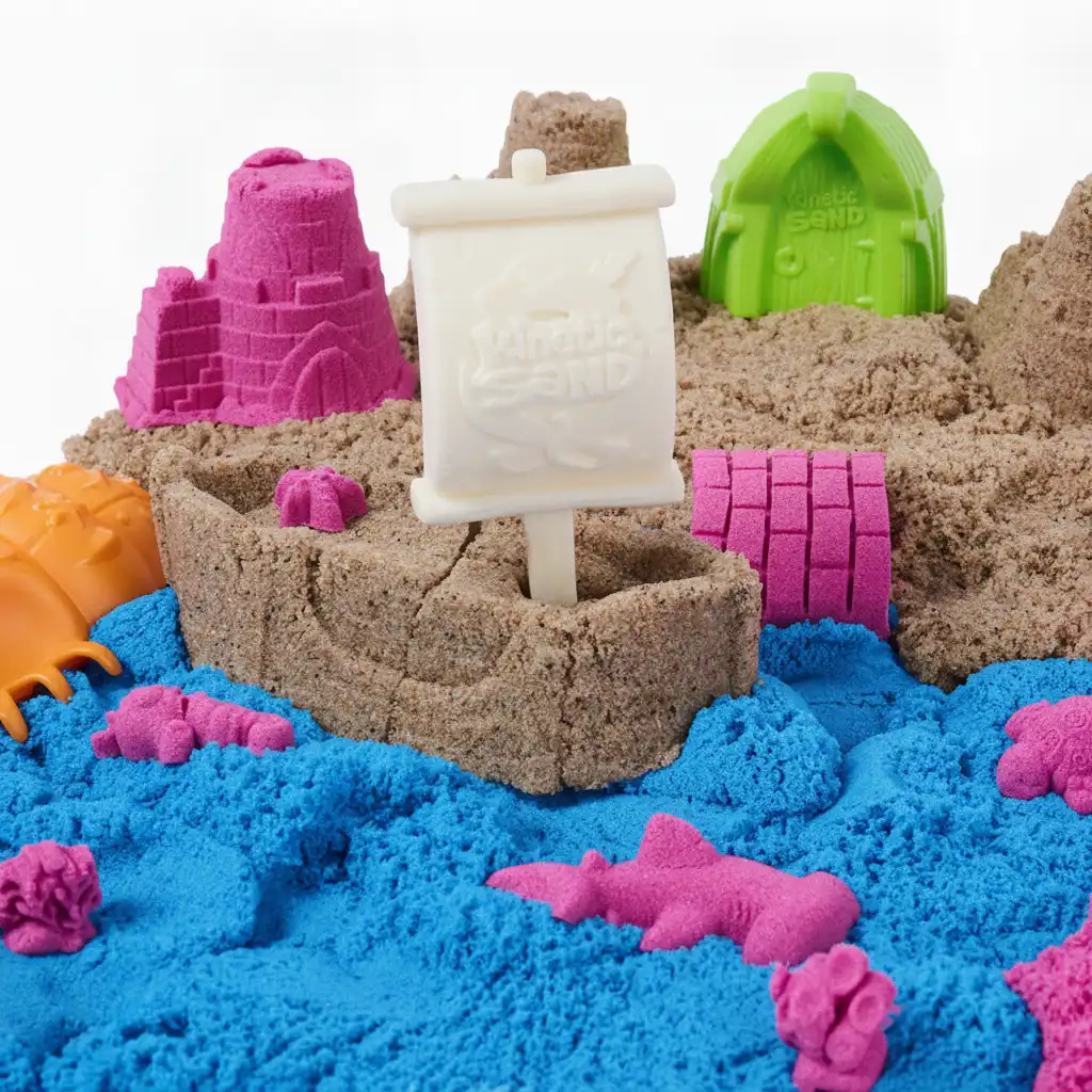 Nettoyage facile et sable qui reste toujours compact.