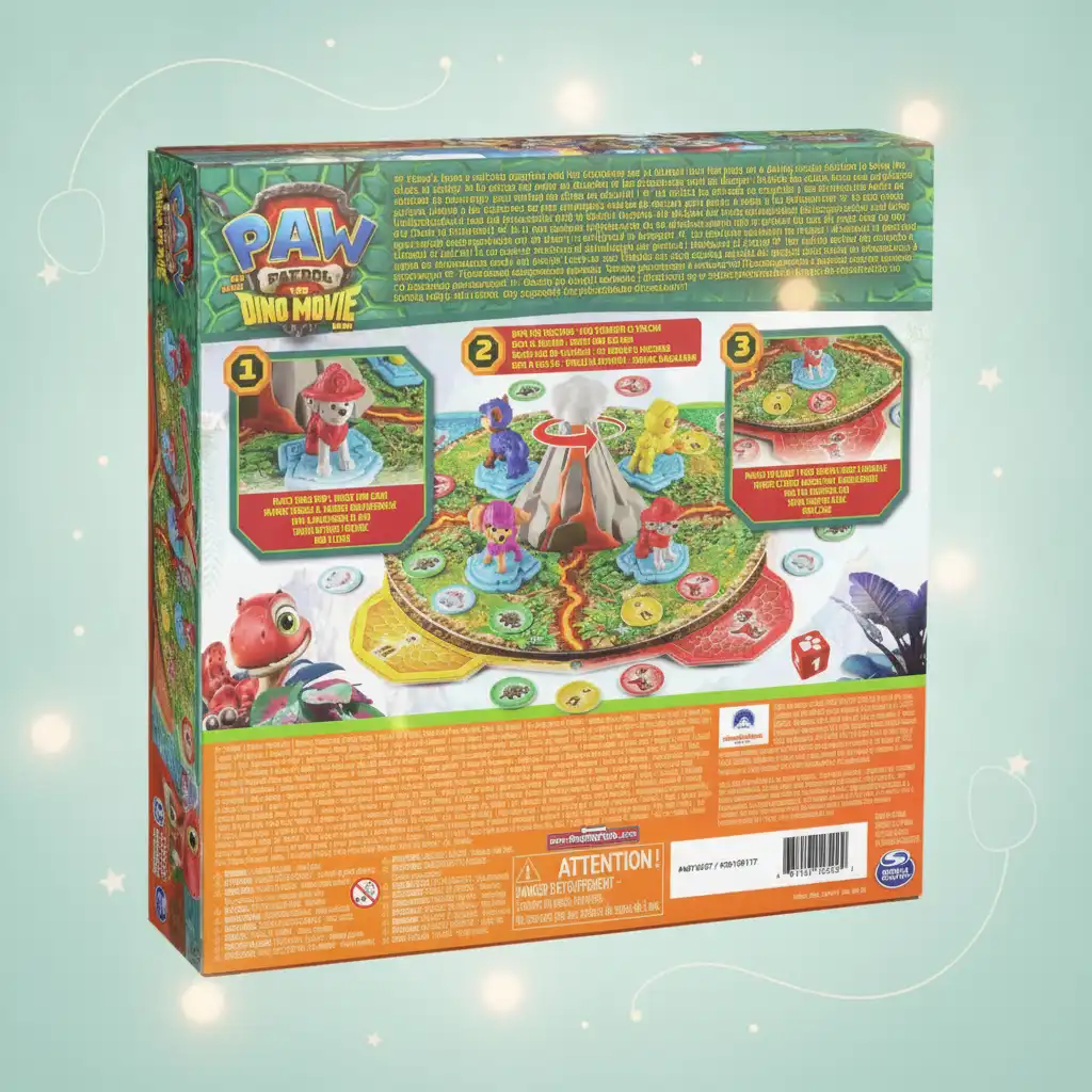 Figurines détaillées et volcan Interactif pour des heures de plaisir.