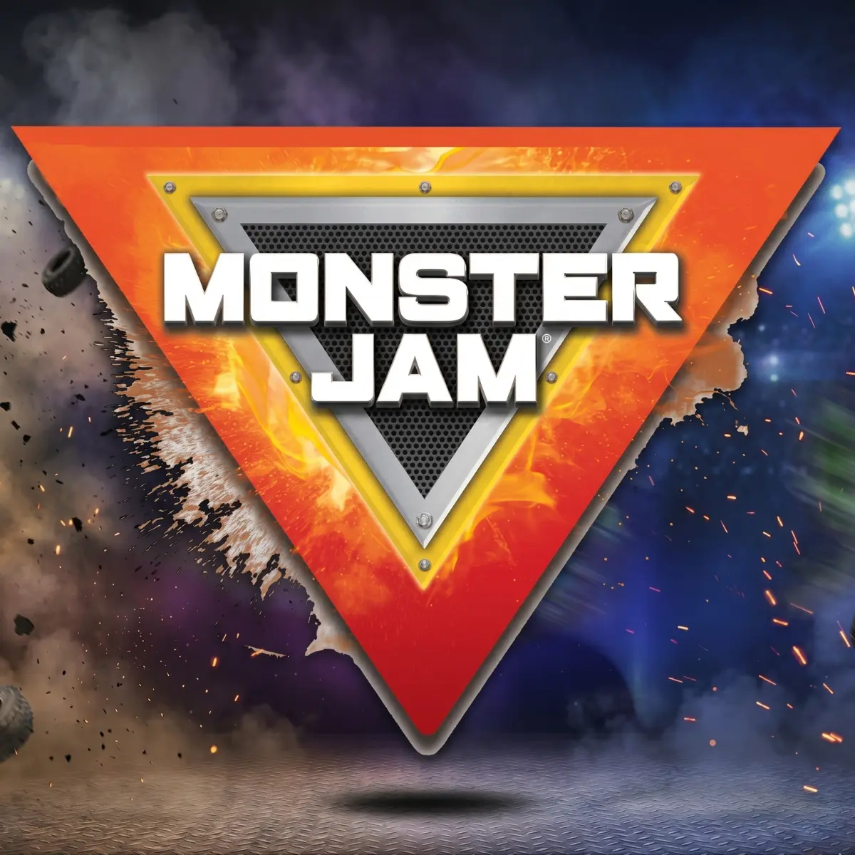 Logo officiel Monster Jam RC monster Truck Hulk 1:24