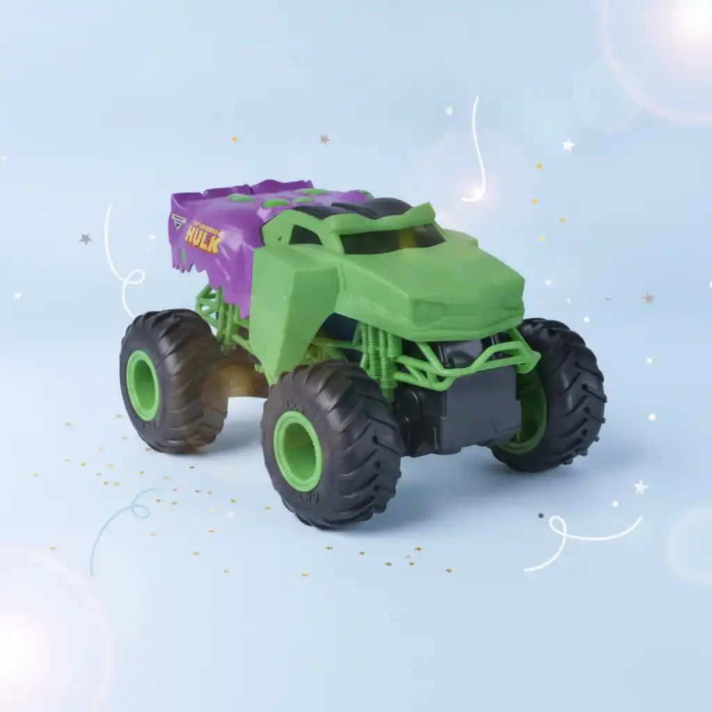 Créez votre propre piste Monster Jam pleine de défis.