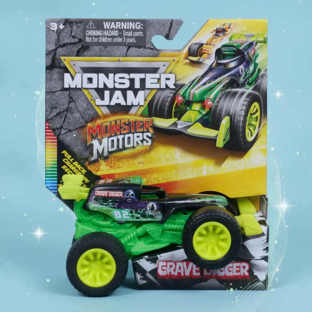 Finition haut de gamme et détails fidèles au véritable camion Monster Jam.