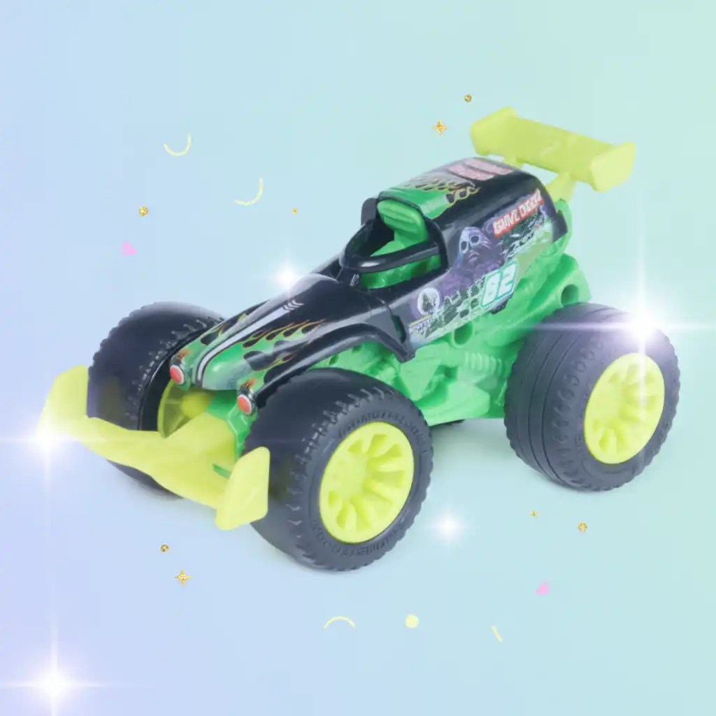 Soyez créatif et construisez votre propre piste Monster Jam.