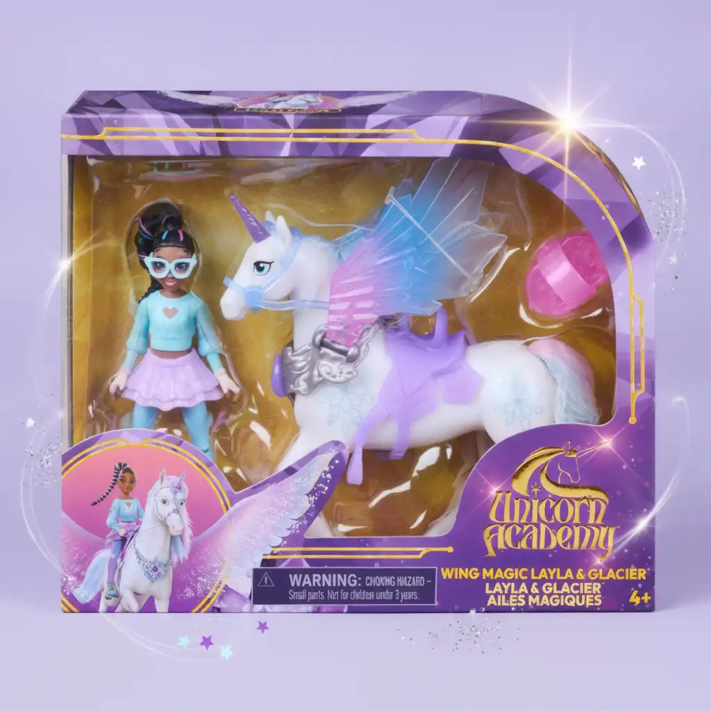 Découvrez la puissance de l'amitié entre Layla et sa licorne.