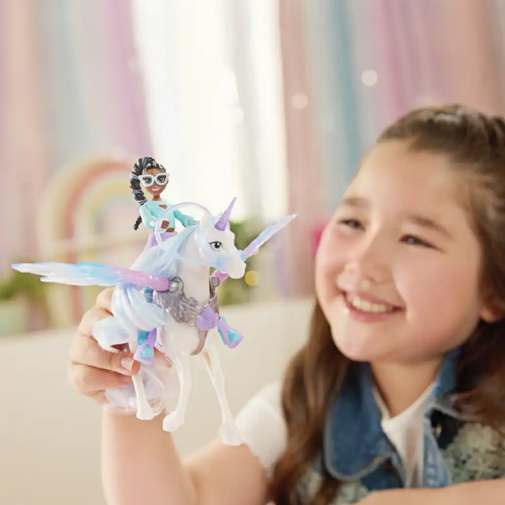 Profitez du divertissement Interactif avec des ailes qui battent.