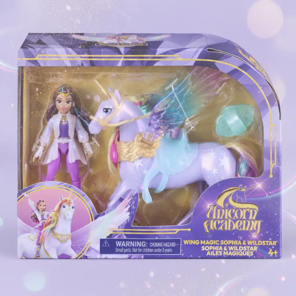 Vivez des aventures infinies en selle sur une licorne magique.