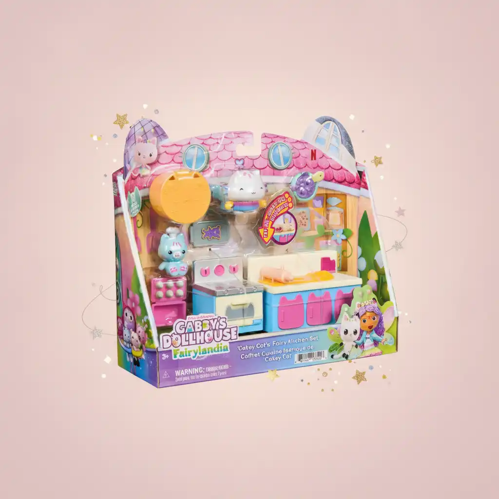 Ensemble de jeu de qualité avec des détails élaborés pour les petits cuisiniers.