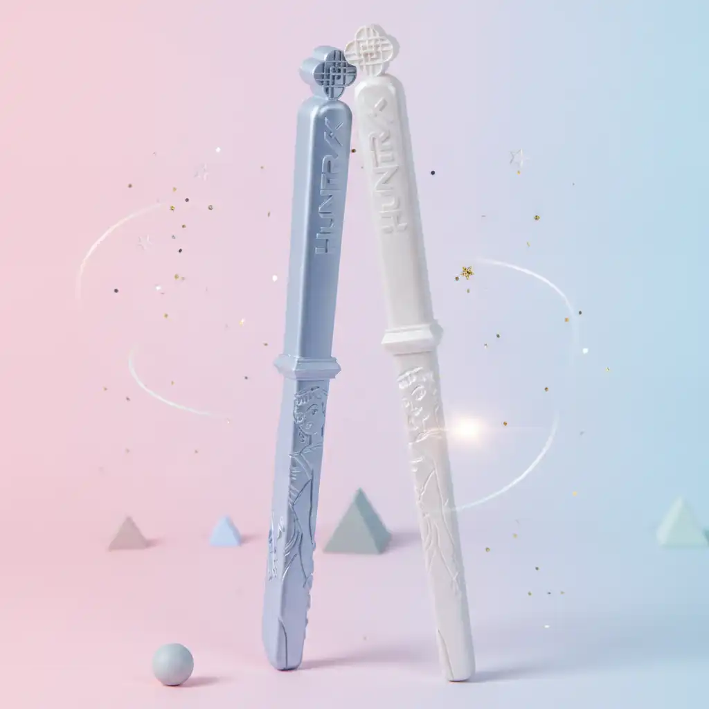 Finition détaillée du kit créatif avec la figurine Zoey.